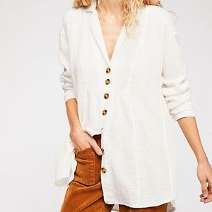 NWT Free People All About the Feels Shirt